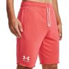 imageUnder Armour Mens Rival Terry ShortsVenom Red 690Onyx White