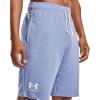 imageUnder Armour Mens Rival Terry ShortsWashed Blue 420Onyx White