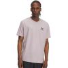 imageUnder Armour Mens Sportstyle Left Chest Short Sleeve TShirt009 Gray Dawn   Black
