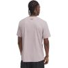 imageUnder Armour Mens Sportstyle Left Chest Short Sleeve TShirt009 Gray Dawn   Black