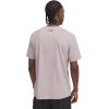 imageUnder Armour Mens Sportstyle Left Chest Short Sleeve TShirt009 Gray Dawn   Black