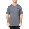 imageUnder Armour Mens Sportstyle Left Chest Short Sleeve TShirt025 Castlerock   Black