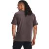 imageUnder Armour Mens Sportstyle Left Chest Short Sleeve TShirt057 Ash Taupe   Black