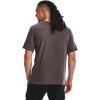 imageUnder Armour Mens Sportstyle Left Chest Short Sleeve TShirt057 Ash Taupe   Black