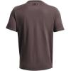 imageUnder Armour Mens Sportstyle Left Chest Short Sleeve TShirt057 Ash Taupe   Black