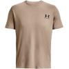 imageUnder Armour Mens Sportstyle Left Chest Short Sleeve TShirt236 Sahara  Black  Black