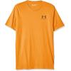 imageUnder Armour Mens Sportstyle Left Chest Short Sleeve TShirt291 Copper Penny   Black