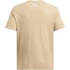 imageUnder Armour Mens Sportstyle Left Chest Short Sleeve TShirt300 City Khaki   White