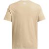 imageUnder Armour Mens Sportstyle Left Chest Short Sleeve TShirt300 City Khaki   White