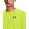 imageUnder Armour Mens Sportstyle Left Chest Short Sleeve TShirt324 Velocity  Black  Black