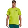 imageUnder Armour Mens Sportstyle Left Chest Short Sleeve TShirt324 Velocity  Black  Black
