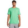 imageUnder Armour Mens Sportstyle Left Chest Short Sleeve TShirt381 Court Green   White