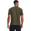 imageUnder Armour Mens Sportstyle Left Chest Short Sleeve TShirt390 Marine Od Green  Black  Black