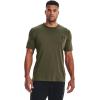 imageUnder Armour Mens Sportstyle Left Chest Short Sleeve TShirt390 Marine Od Green  Black  Black