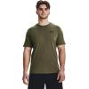 imageUnder Armour Mens Sportstyle Left Chest Short Sleeve TShirt392 Marine Od Green   Black