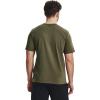 imageUnder Armour Mens Sportstyle Left Chest Short Sleeve TShirt392 Marine Od Green   Black