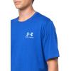 imageUnder Armour Mens Sportstyle Left Chest Short Sleeve TShirt406 Royal   Sky Blue