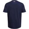 imageUnder Armour Mens Sportstyle Left Chest Short Sleeve TShirt410 Midnight Navy   White