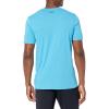 imageUnder Armour Mens Sportstyle Left Chest Short Sleeve TShirt431 Blue Topaz   Black