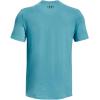 imageUnder Armour Mens Sportstyle Left Chest Short Sleeve TShirt433 Glacier Blue  Black  Black