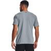 imageUnder Armour Mens Sportstyle Left Chest Short Sleeve TShirt465 Harbor Blue  Black  Black