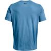 imageUnder Armour Mens Sportstyle Left Chest Short Sleeve TShirt466 Cosmic Blue   Black
