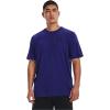 imageUnder Armour Mens Sportstyle Left Chest Short Sleeve TShirt468 Sonar Blue  Black  Black