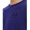 imageUnder Armour Mens Sportstyle Left Chest Short Sleeve TShirt468 Sonar Blue  Black  Black