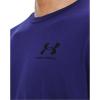 imageUnder Armour Mens Sportstyle Left Chest Short Sleeve TShirt468 Sonar Blue  Black  Black
