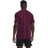imageUnder Armour Mens Sportstyle Left Chest Short Sleeve TShirt572 Purple Stone  Black  Black