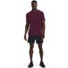 imageUnder Armour Mens Sportstyle Left Chest Short Sleeve TShirt572 Purple Stone  Black  Black