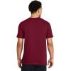 imageUnder Armour Mens Sportstyle Left Chest Short Sleeve TShirt625 Cardinal   Black