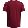 imageUnder Armour Mens Sportstyle Left Chest Short Sleeve TShirt625 Cardinal   Black
