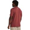 imageUnder Armour Mens Sportstyle Left Chest Short Sleeve TShirt689 Cinna Red   White