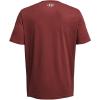 imageUnder Armour Mens Sportstyle Left Chest Short Sleeve TShirt689 Cinna Red   White