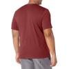 imageUnder Armour Mens Sportstyle Left Chest Short Sleeve TShirt691 Chestnut Red   Black
