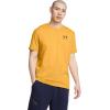 imageUnder Armour Mens Sportstyle Left Chest Short Sleeve TShirt711 Golden Yellow   Black