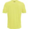 imageUnder Armour Mens Sportstyle Left Chest Short Sleeve TShirt743 Lime Yellow   Black