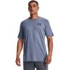 imageUnder Armour Mens Sportstyle Left Chest Short Sleeve TShirt767 Aurora Purple   Black