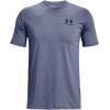 imageUnder Armour Mens Sportstyle Left Chest Short Sleeve TShirt767 Aurora Purple   Black
