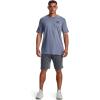 imageUnder Armour Mens Sportstyle Left Chest Short Sleeve TShirt767 Aurora Purple   Black