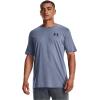 imageUnder Armour Mens Sportstyle Left Chest Short Sleeve TShirt767 Aurora Purple   Black