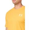 imageUnder Armour Mens Sportstyle Left Chest Short Sleeve TShirt773 Noble Gold   White