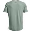 imageUnder Armour Mens Sportstyle Left Chest Short Sleeve TShirt781 Opal Green   Black