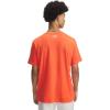 imageUnder Armour Mens Sportstyle Left Chest Short Sleeve TShirt847 Fire   White