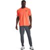 imageUnder Armour Mens Sportstyle Left Chest Short Sleeve TShirt848 Frosted Orange  Black  Black