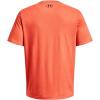 imageUnder Armour Mens Sportstyle Left Chest Short Sleeve TShirt848 Frosted Orange  Black  Black