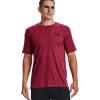 imageUnder Armour Mens Sportstyle Left Chest Short Sleeve TShirtBlack Rose Medium Heather 664Black