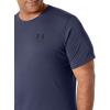imageUnder Armour Mens Sportstyle Left Chest Short Sleeve TShirtBlue Ink 497Black
