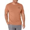 imageUnder Armour Mens Sportstyle Left Chest Short Sleeve TShirtCedar Brown